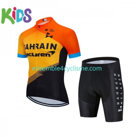 Tenue Maillot + Cuissard 2020 Team Bahrain McLaren Enfant N001